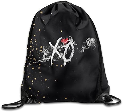 Uotis XO Weekend Logo Drawstring Backpack Sack Bag