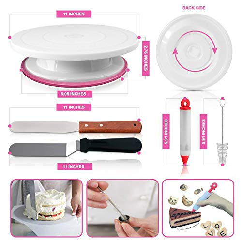 2 Cake+Decorating+Supplies+DECORATING+Turntable