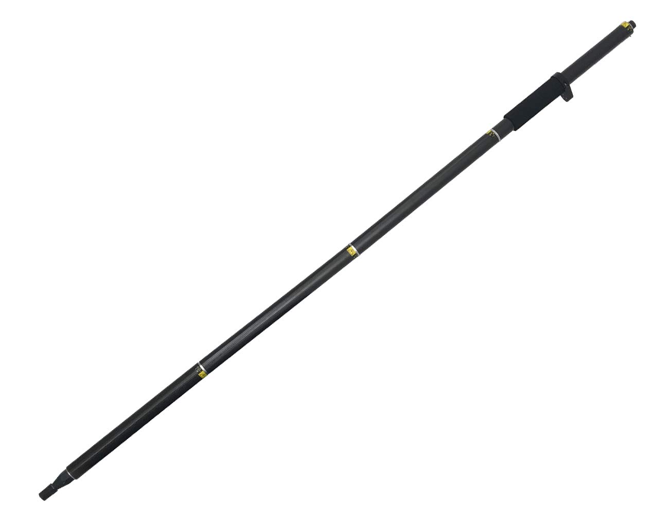 Mountlaser GPS 2 Meter 4 Section Rod, Surveying Rod RTK Carbon Fibre with Bubble for Land Surveying & Engineering GNSS (GLS24)
