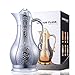 BonNoces 34 Ounce Coffee/Tea Thermal Carafe - Stainless Steel Double Walled Vacuum Insulated Heat & Cold Retention-Retro Romantic Presents Unique Housewarming & Holiday Gift