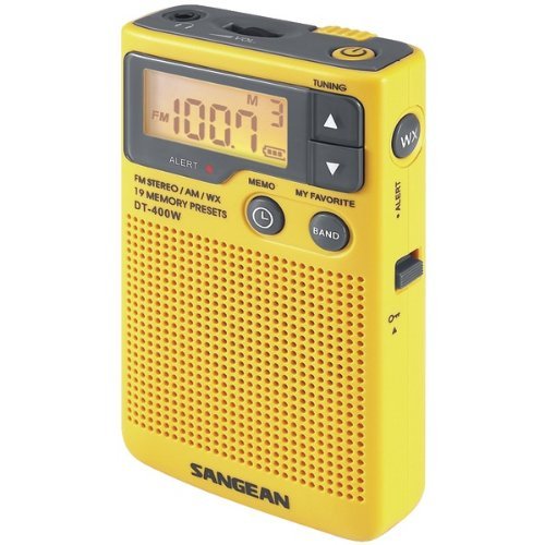 The Amazing SANGEAN AM/FM PCKT RADIO W/WEATHR