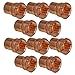 PROCURU 10-Pack 1/2-Inch Copper Female Adapter C x FNPT, Certified Safe for Drinking Water (CWFA0012-10P)