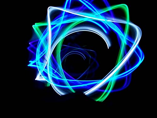 GloFX 8-LED Double Rave Orbit: X Dual Light Assorted Colors