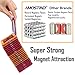 AMOSTING Magnetic Tiles Building Block Educational Toys for Toddlers with Car Wheels