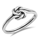 Celtic Knot Criss Cross Woven Thumb Ring New 925 Sterling Silver Band Sizes 3-10