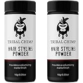 Tribal Chimp Hair Styling Powder for Men and Women, Hair Volumizer and Texture Powder - 2 Pc Set, 10g