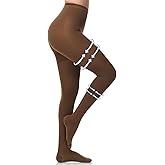 beister Medical Compression Pantyhose for Women & Men, Opaque Closed Toe 20-30mmHg Graduated Support Tight