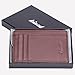 Slim Wallet RFID Front Pocket Wallet Minimalist Secure Thin Credit Card Holder,Coffee,One Size