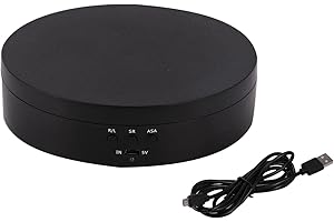 Motorized Rotating Display Stand, 360 Degree Electric Rotating Turntable Display Stand Motorized Turntable Stand for Photogra