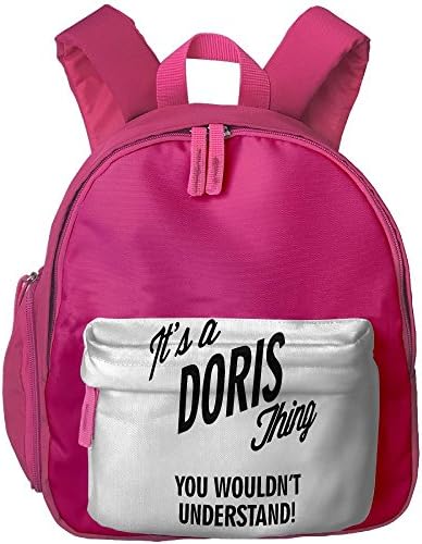 Pocket Design BagIt's A DORIS Thing You Wouldn't Understand Childrens'bag Toddler Preschool Backpack Children CuteBackpacks School Bag