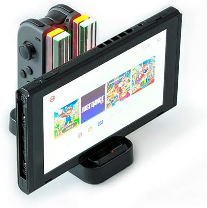 Numskull Nintendo Switch Joy Con Pro Controller 4 In 1 Charging Stand Dock Amazon Co Uk Pc Video Games