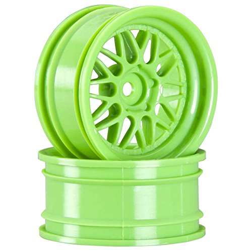 HPI Racing 106772 HRE C90 Wheel 26mm Green 6mm Offset (2)