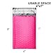 50 Pack Pink Bubble Mailers