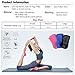 Hylaea Yoga Socks for Women with Grip & Non Slip Toeless Half Toe Socks for Ballet Pilates Barre Dance