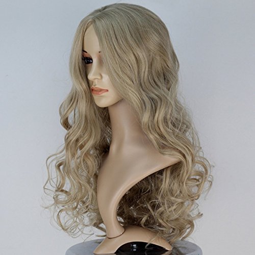 Cinderella Wig for Women, Adult Princess Cosplay Wigs Curly Halloween Christmas Fancy Ball - Image 2