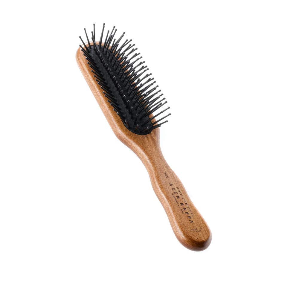 Acca Kappa Pneumatic Kotibé Wood Brush with Pom Pins