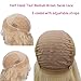 Licoville 613 Lace Front Wig Short 14 Inch Straight Blonde Human Hair Wigs Pre Plucked Bleached Knots 150% Density Brazilian Glueless Lace Frontal Wigs 13x4 Free Part