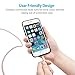 [Apple MFi Certified] OLALA 3.3 Feet/1 Meter Nylon Braided Lightning to USB Cable Sync and Charging Charger Cord for iPhone, iPad and More (Rose Gold)