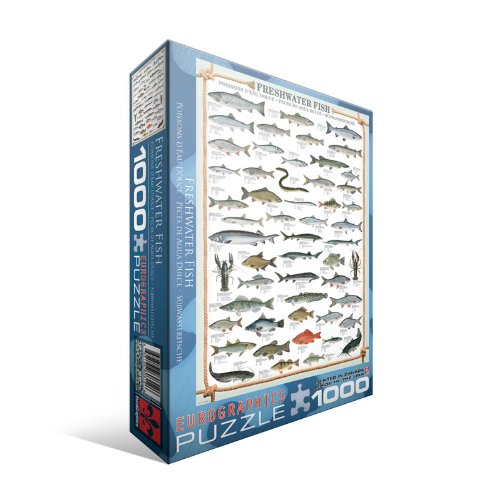 Freshwater Fish 1000-Piece Puzzle