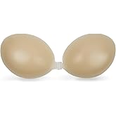 Strapless Sticky Adhesive Bra Invisible Push up Reusable Silicone Off Backless Viscous for Women Dress