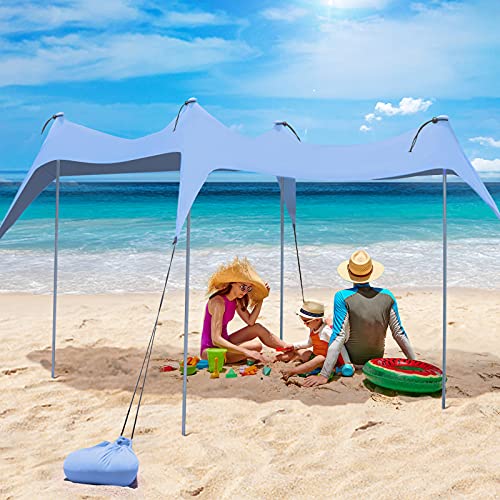 Amazon Pop Up Beach Sun Shade ISiLER UV Protection Pop Up Beach