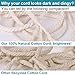 NOANTA Macrame Cord 4mm x 220Yards, Natural Cotton Macrame Rope Cotton Cord, Perfect Macrame Supplies for Wall Hanging, Plant Hangers, Crafts, Knitting, Decorative Projects