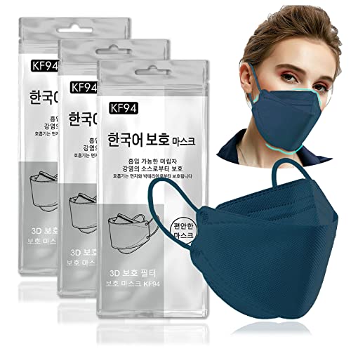 Korean KF94 Mask [Individually Packaged] 4Layer Adult KF94 Mask Made