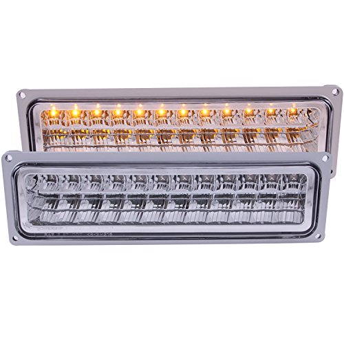 Anzo USA 511048 Chevrolet Full Amber LED Parking Light Assembly - (Sold in Pairs) - Thumbnail 3