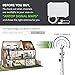 ANTOP Paper Thin Smartpass Amplified Indoor HDTV Antenna,with High Gain and Built-in 4G LTE Filter–35/50 Mile Long Range 360 Degree Reception – 10ft Cable - 4K UHD Ready,