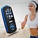 MP3 Player with Bluetooth, Built-in 8GB Memory Support TF Card up to 64gb with Music E-book Voice Record FM Radio Function for Jogging Running