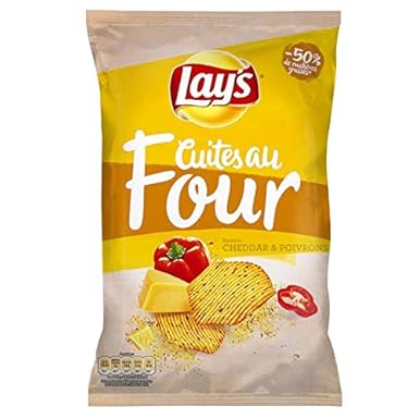 LayS - Fichas Al Horno Cheddar Pimienta 130G - Lot De 4 - Precio ...