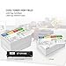 Cool Toner Compatible for HP 131A 131X CF210X CF210A CF211A CF212A CF213A Toner Cartridge for HP Laserjet Pro 200 Color M251nw M251n MFP M276nw M276n Canon ImageCLASS MF8280Cw Printer Toner - 4 Pack