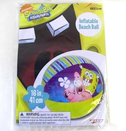 spongebob beach ball