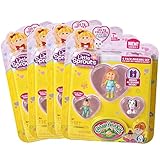 Cabbage Patch Kids Little Sprouts Friends 16 Pack - Includes 4 packs of Four Little Sprouts Each - Assorted Styles