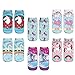 EPEIUS 6 Pairs Girls'/Women's 3D Cartoon Horse/Donuts No Show Socks Value Pack