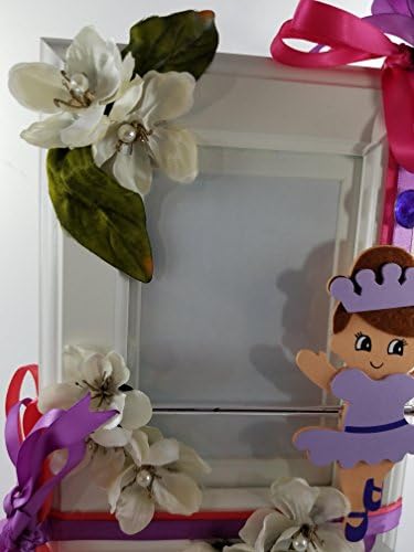 Pink and Purple Ballerina 4x6 Photo Frame