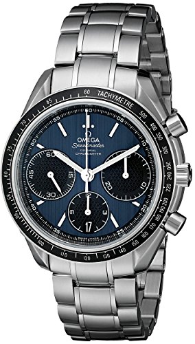 Omega Men's 32630405003001 Speed Master Analog Display Automatic Self-Wind Silver-Tone Watch