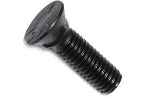 Hard-to-Find Fastener 014973294380 Grade 5 Plow Bolts, 7/16-14 x 1-1/2-Inch, 50-Piece