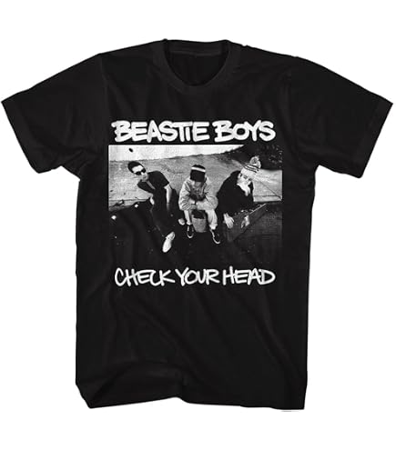 Amazon.com: Beastie Boys Men's Check Your Head Japanese Slim Fit T
