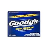 Goody's Extra Strength Headache Powders - Acetaminophen, Asprin, & Caffeine Quickly Relieve Pain Due to Headaches, Body Aches, and Fever - 50 Powders
