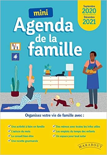 Book's Cover of Mini agenda de la famille 2020-2021