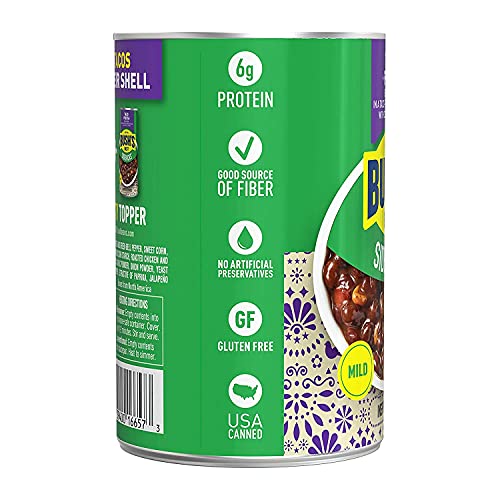BUSH'S BEST Taco Fiesta Black Beans, Source of Plant Based Protein and
