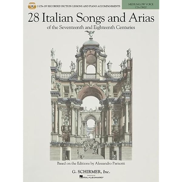 28 Italian Songs & Arias of the 17th & 18th Centuries - Medium Low