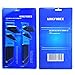 KINGFORCE 22 PC Long Arm Hex Key/Allen Wrench Set,Ball End,CRV material,Inch/Metric