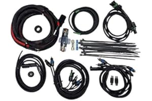 Kustom Cycle Parts Aftermarket Saddlebag Amplifier and Speaker Wiring Kit With RCA and Remote Wires. Universal fit for all motorcycles. Plug and Play. Harley Davidson, Victory, Indian. Made In the USA