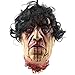 Wrightus Halloween Props Scary Hanging Severed Head Decorations,Life-Size Bloody Cut Off Corpse Head Ghost Animated Zombie Head Haunted Houses Party Decor Funny Festive Supplies
