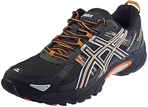 Image of ASICS Men's Gel Venture 5 Running Shoe (10.5 D(M) US, Black/Shocking Orange/Duffel Bag)