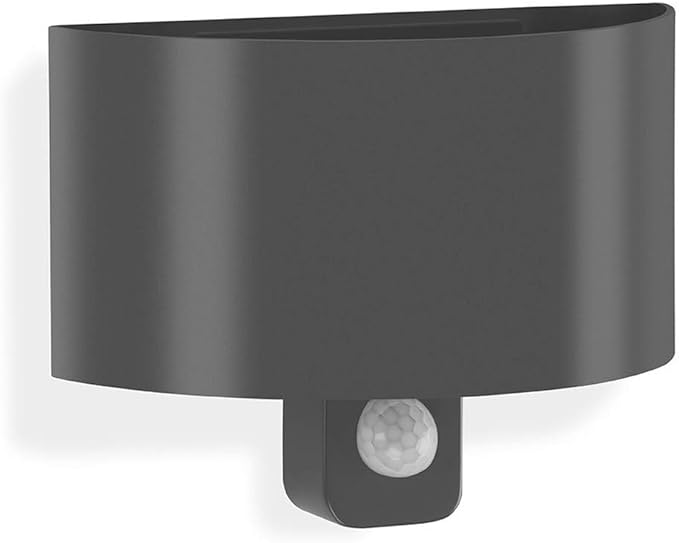 Telefunken Led Aussenwandleuchte Mit Bewegungsmelder Inkl Dauerlichtfunktion Aussenwandlampe 7 Watt 600 Lumen Lichtfarbe 4 000 Kelvin Neutral Weiss Schwarz Amazon De Beleuchtung