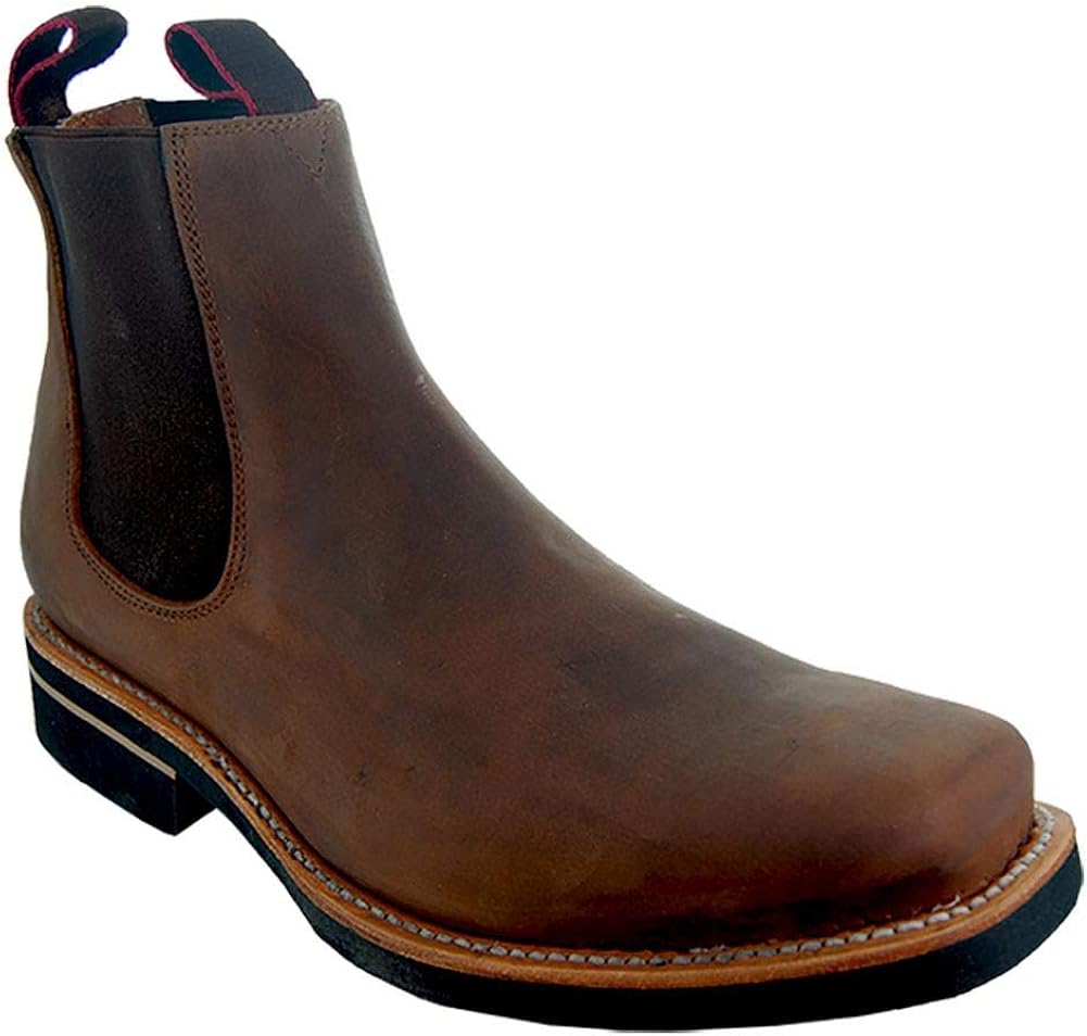 the square toe chelsea boot
