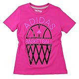 Adidas Youth Big Girls Classic Touch Basketball Tee
